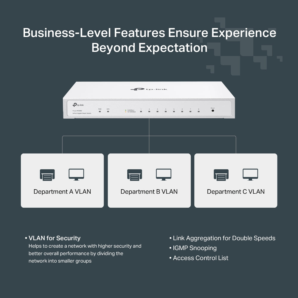 TP-LINK Festa FS308G Networking