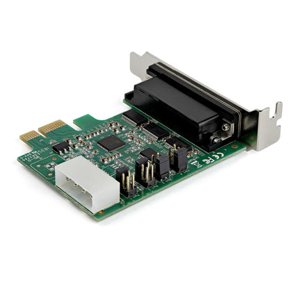 StarTech.com 4-port PCI Express RS232 Serial Adapter Card - PCIe RS232 Serial Host Hub (4S953LP)