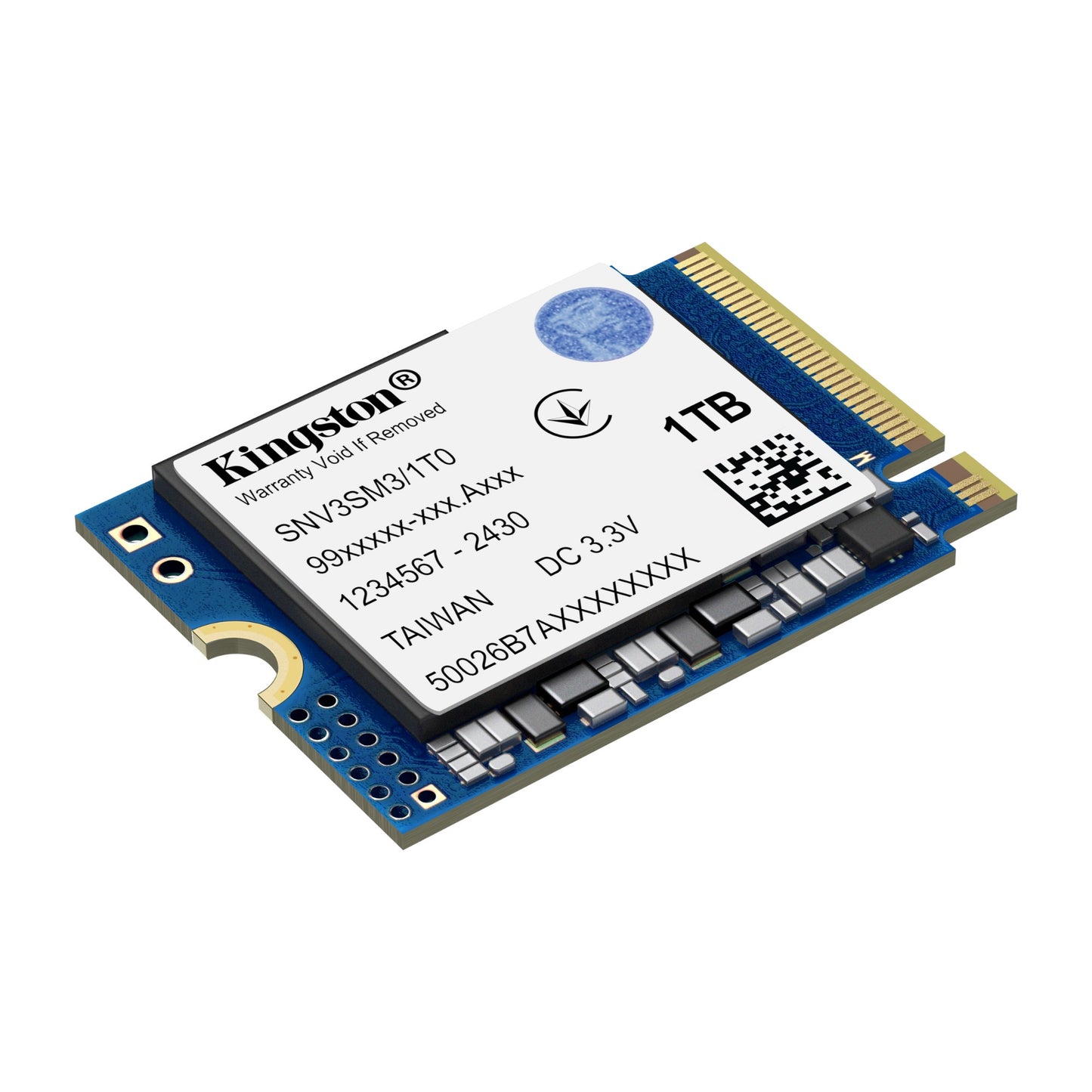 Kingston Technology SNV3SM3/1T0 1TB M.2 NVMe PCIe Gen4 SSD