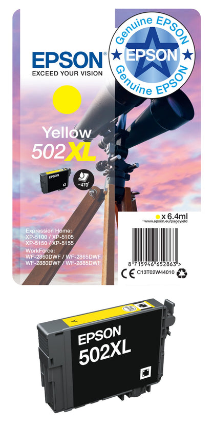 Epson C13T02W64010/502XL Ink Cartridge (Epson XP-5100)