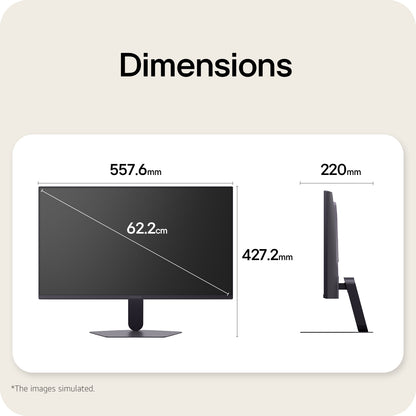 LG UltraGear G5 25G523B-B 24.4" Full HD IPS 200Hz Monitor