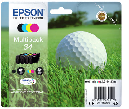 Epson C13T34664010/34 Ink Cartridge (Epson WF-3720)