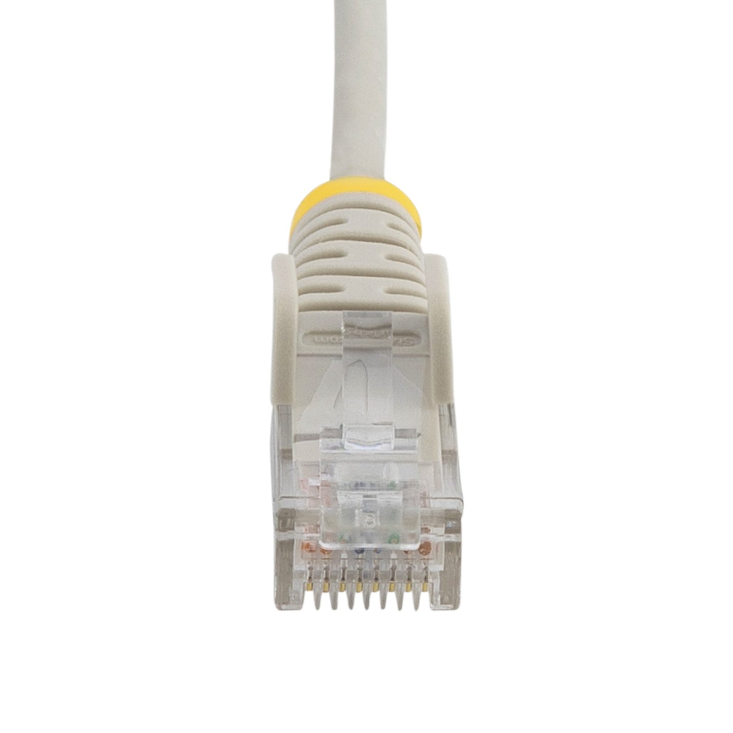 StarTech.com 15m Gray Slim CAT6 Ethernet Cable, Snagless, 100W PoE, UTP, LSZH, 28AWG
