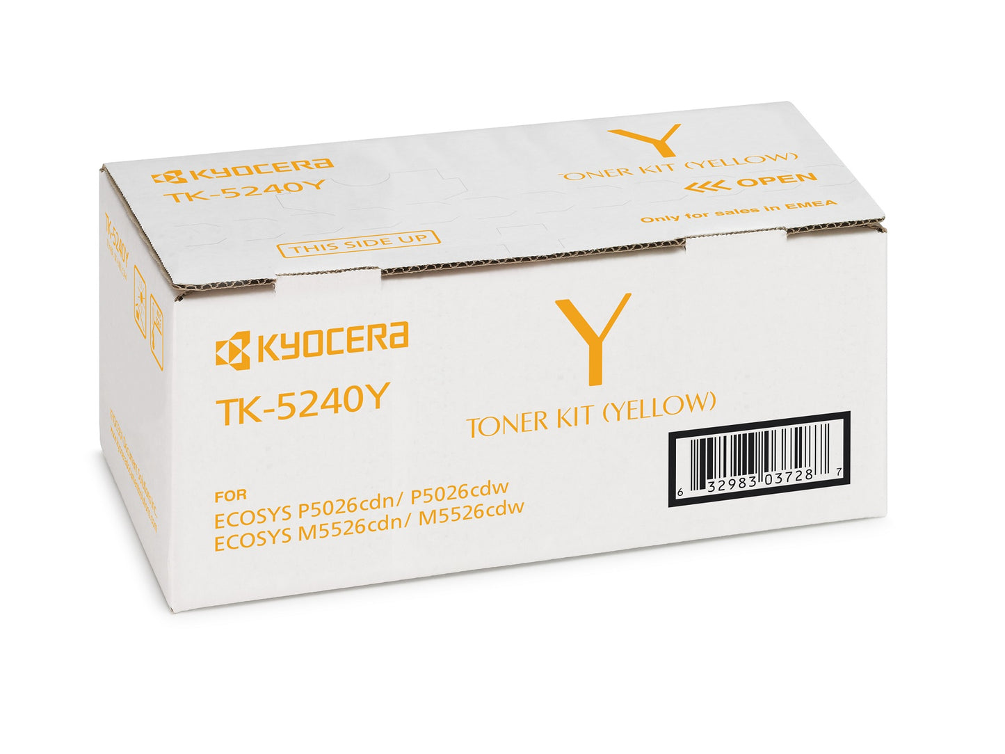 KYOCERA 1T02R7ANL0/TK-5240Y Yellow Toner Cartridge (3K pages, Kyocera M 5526)