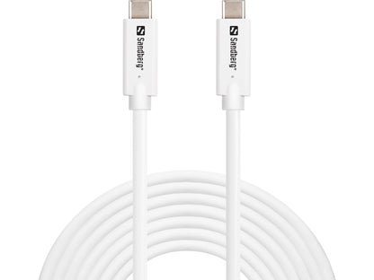Sandberg USB-C>C USB 3.2 Gen2 100W, 5m Cable