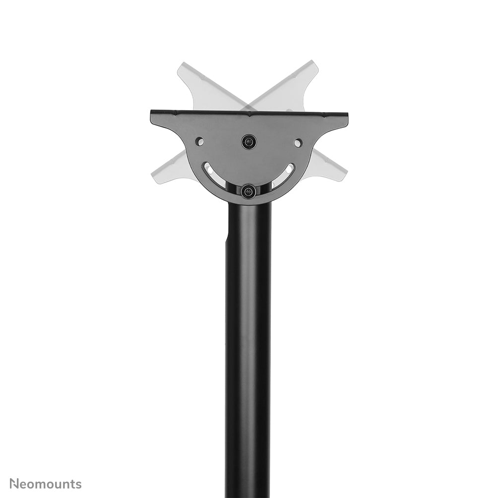 Neomounts NM-C440BLACK Monitor/TV mount ceiling 32-60" - h 56-91 cm
