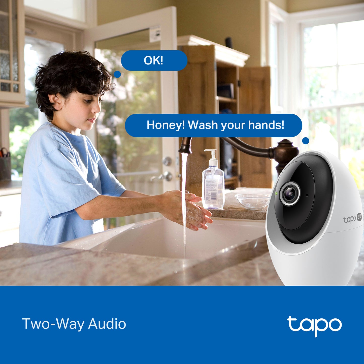 TP-LINK Tapo Pan/Tilt AI Home Security Wi-Fi Camera