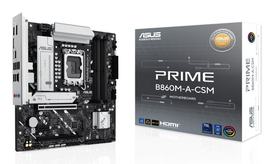 ASUS PRIME B860M-A-CSM Intel B860 LGA 1851 (Socket V1) micro ATX Motherboard