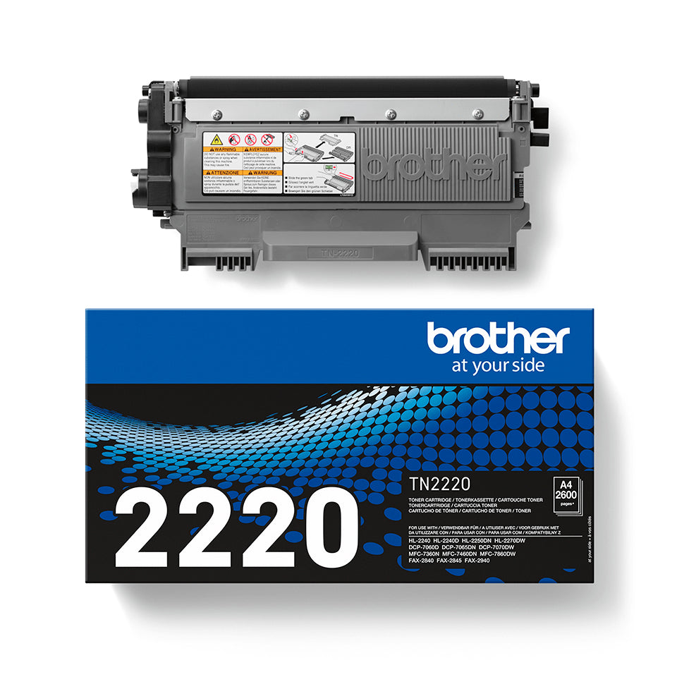 Brother TN-2220 Toner Cartridge (2.6K pages)