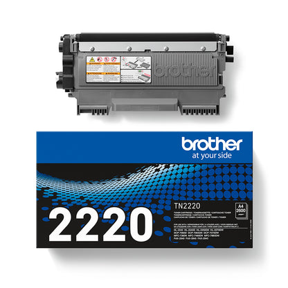 Brother TN-2220 Toner Cartridge (2.6K pages)