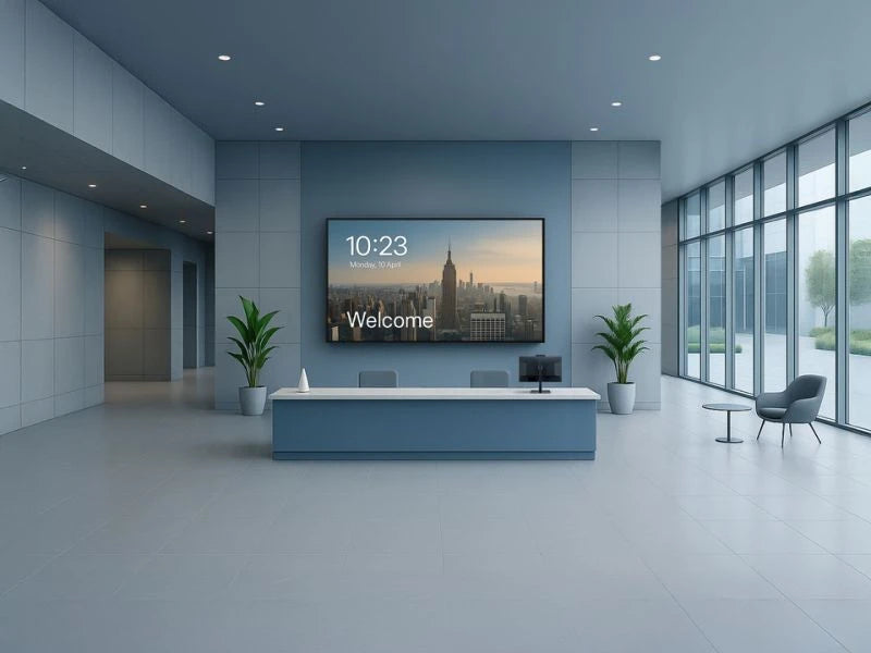ViewSonic 86" 4K Commercial Display with ProAV Integration 4K UHD Monitor