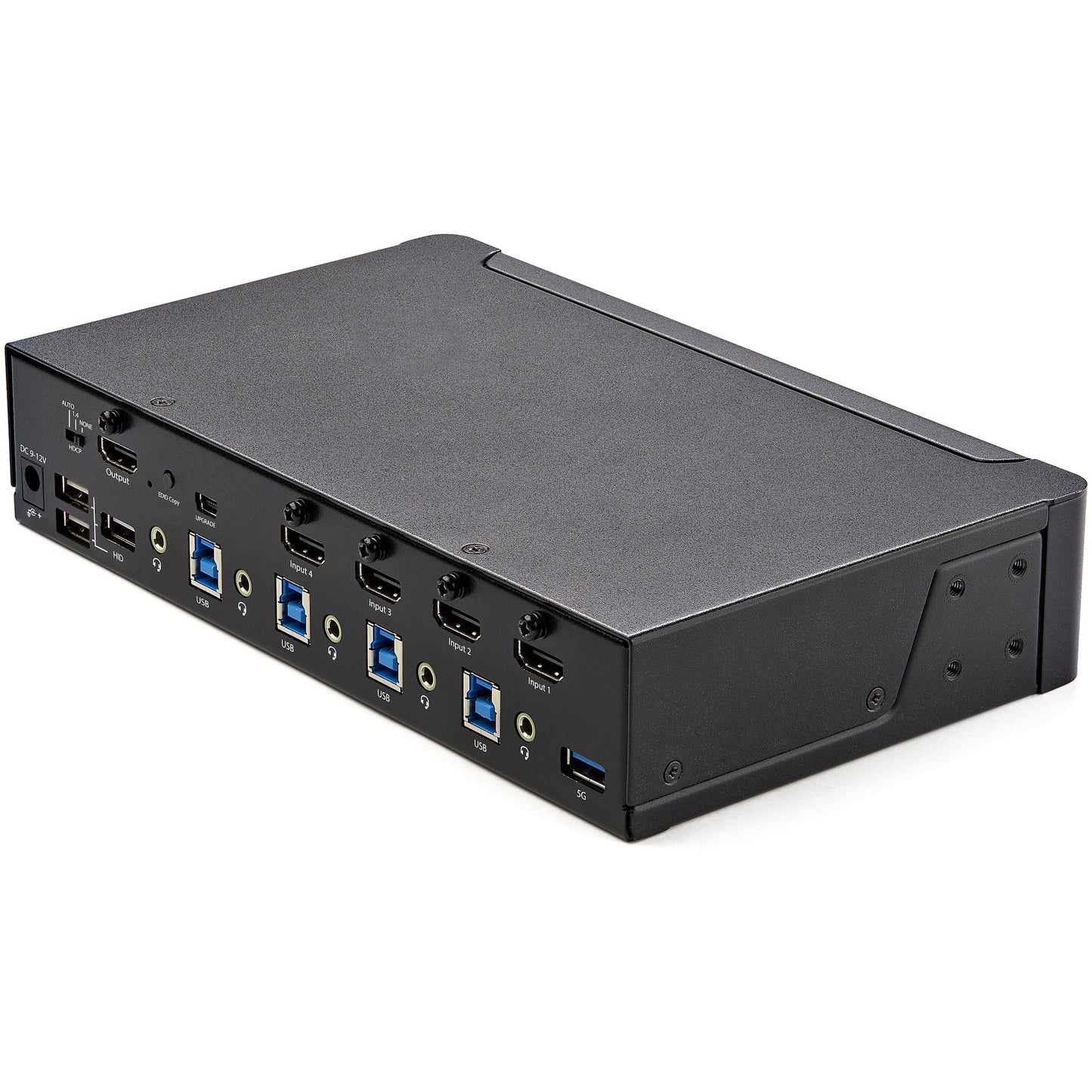 StarTech.com 4 Port HDMI KVM Switch - Single Monitor 4K 60Hz Ultra HD HDR - Desktop