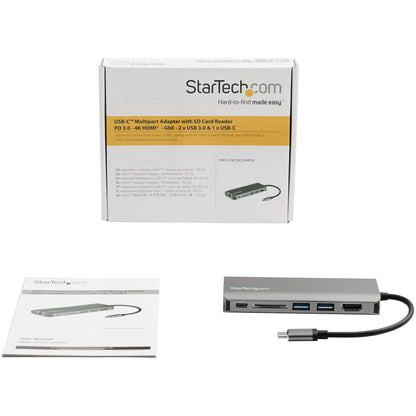 StarTech.com Multiport Adapter Travel Thunderbolt 3 Docking Station