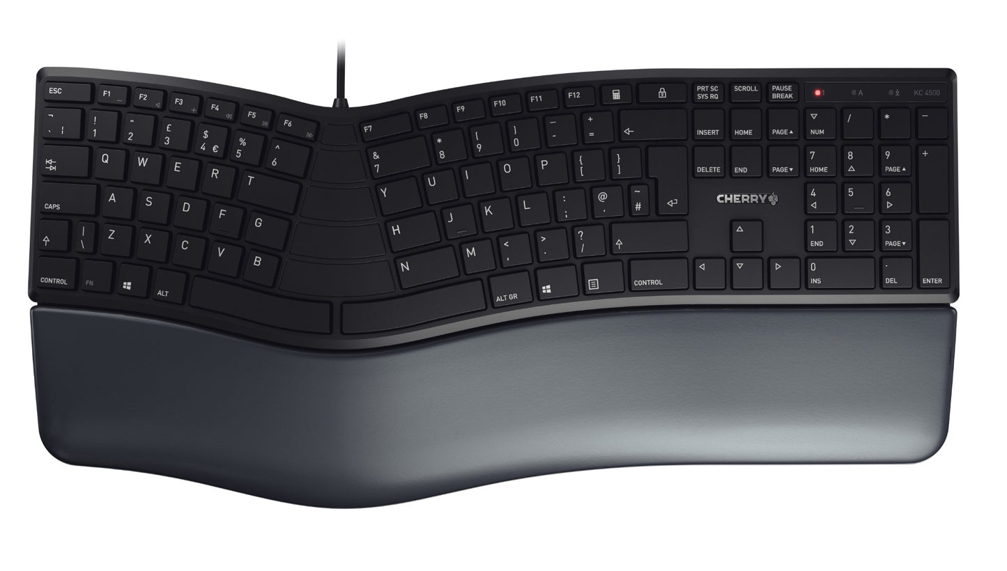 CHERRY KC 4500 ERGO Wired Keyboard UK