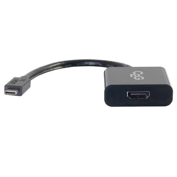 C2G USB 3.2 USB-C To HDMI Audio/Video Adapter - Black Hub