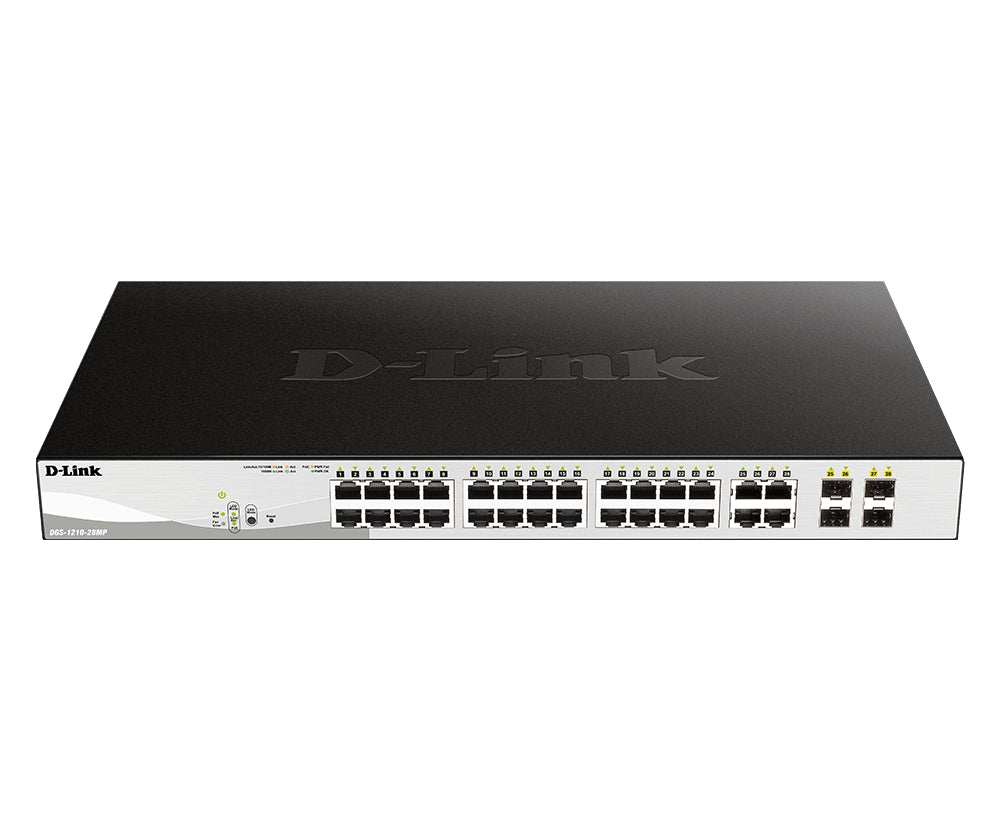 D-Link 28-Port Gigabit PoE Smart Switch