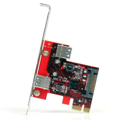 StarTech.com 2 port PCI Express SuperSpeed USB 3.0 Card with UASP Support - 5Gbps Hub