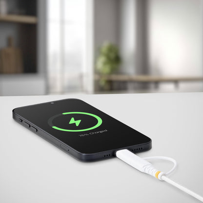StarTech.com 1m (3ft) 2-in-1 Rugged USB-C Charging Cable with Lightning Adapter