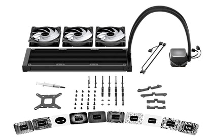 be quiet! PURE LOOP 3 LX Processor All-in-one liquid cooler 12 cm Black 1 pc(s) Cooling