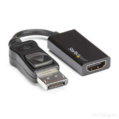 StarTech.com DisplayPort to HDMI Adapter - 4K 60Hz Active DP 1.4 to HDMI 2.0 Video Cable