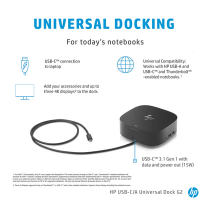 HP G5 USB-C Docking Station
