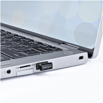 StarTech.com USB Bluetooth 5.0 Adapter, USB Bluetooth Dongle for
