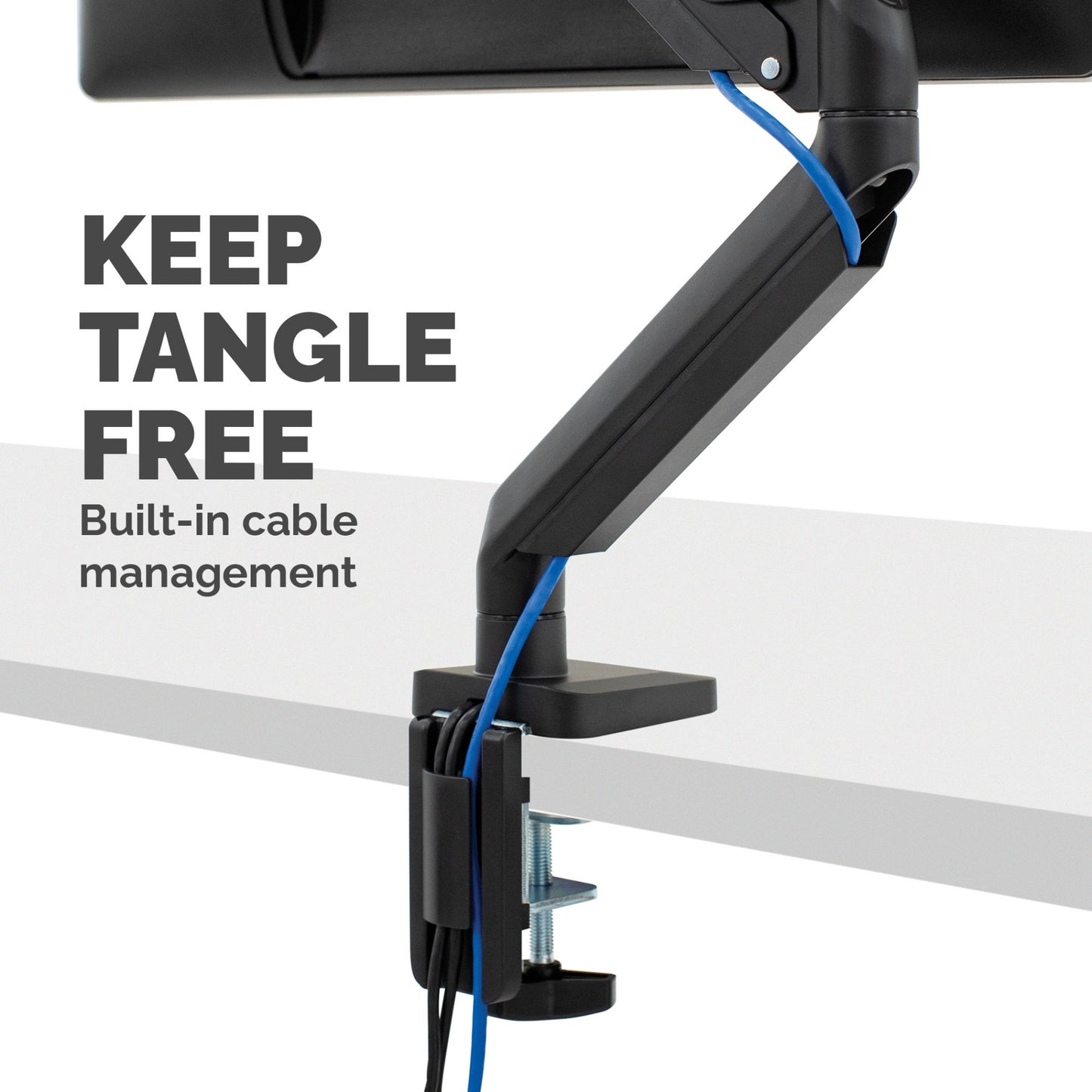 Fellowes Platinum Series Monitor Arm - Monitor Mount for 8KG 40 Inch Screens