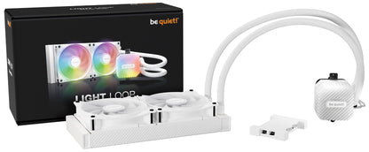 be quiet! LIGHT LOOP 240mm White Processor All-in-one liquid cooler 12 cm 1 pc(s) Cooling