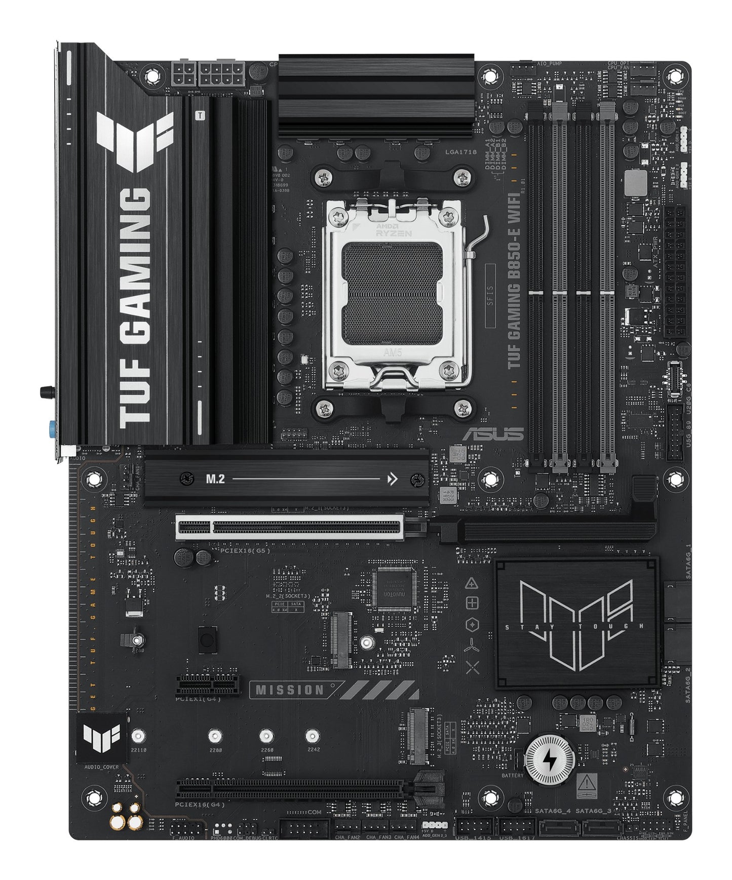 ASUS TUF GAMING B850-E WIFI AMD B850 Socket AM5 ATX Motherboard