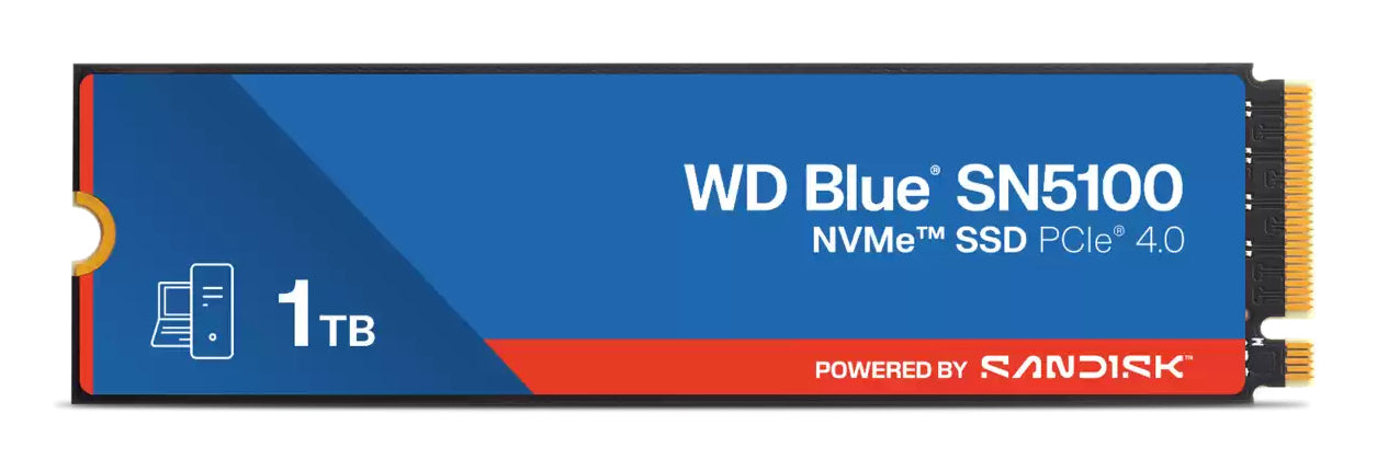 Western Digital Blue 1TB M.2 NVMe PCIe Gen4 SSD