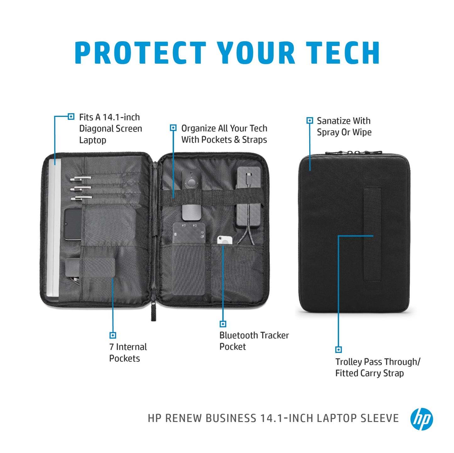 HP Renew Business 14.1-inch Laptop Bag