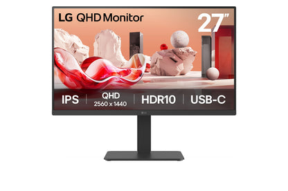 LG 27BA65QB-B.AEU 27" QHD IPS 100Hz Monitor