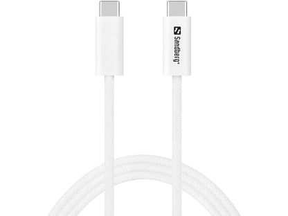 Sandberg USB-CC USB4 240W+40Gbps, 1M Cable