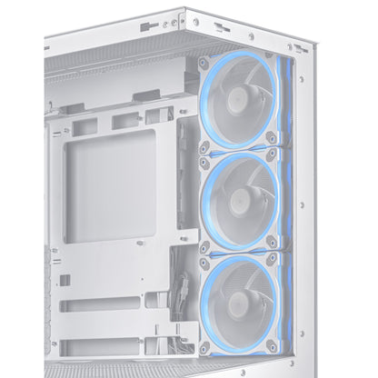 ASUS A31 Plus TG ARGB WHITE Midi Tower PC Case