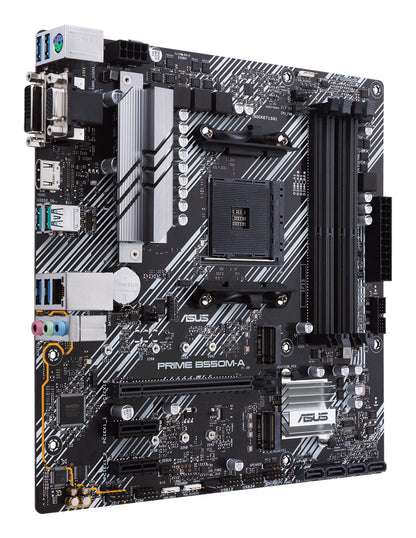 ASUS Prime B550M-A/CSM AMD B550 Socket AM4 micro ATX Motherboard