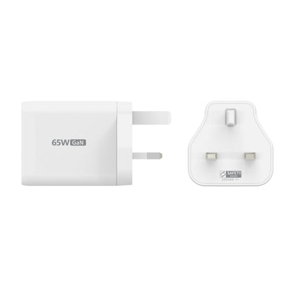 j5create JUP3365F-FN 65W GaN USB-C® 3-Port Charger - UK