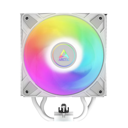 ARCTIC Freezer 36 A-RGB (White) Multi Compatible Tower CPU Cooler with A-RGB Cooling
