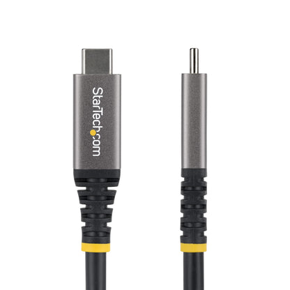 StarTech.com 3m (10ft) USB4 Cable, 20Gbps, USB-IF Certified USB-C Cable, 60W PD, 4K (Black)