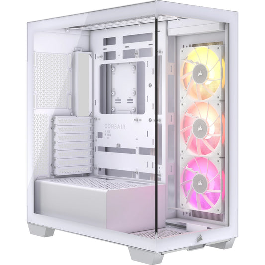Corsair iCUE LINK 3500X RGB Midi Tower White PC Case