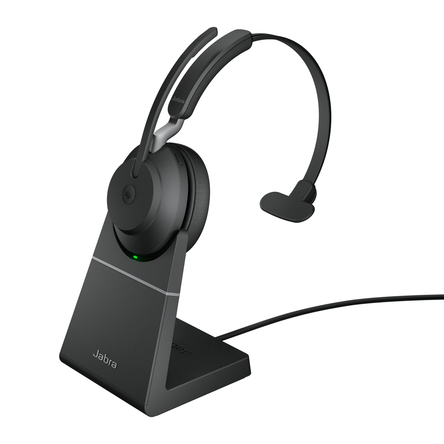 Jabra Evolve2 65 USB-A Black MS Chrg stand Mono Headset