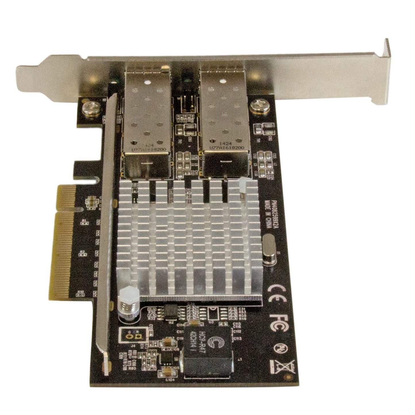 StarTech.com 2-Port 10G Fiber Network Card with Open SFP+ - PCIe, Intel Chip Network Adapter