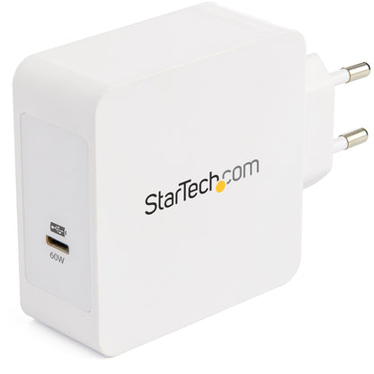 StarTech.com USB C Wall Charger - USB C Laptop Charger 60W PD - 6ft/2m Cable