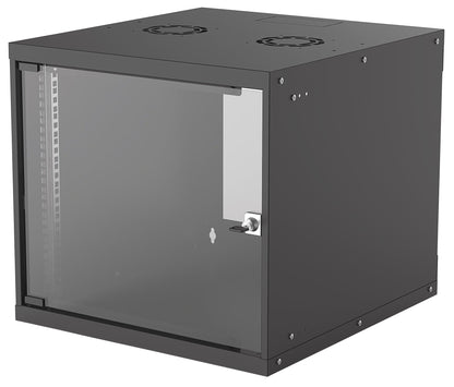 Intellinet 19" Network Cabinet - Wall Mount (Basic), 9U, 560mm Deep, Black Rack