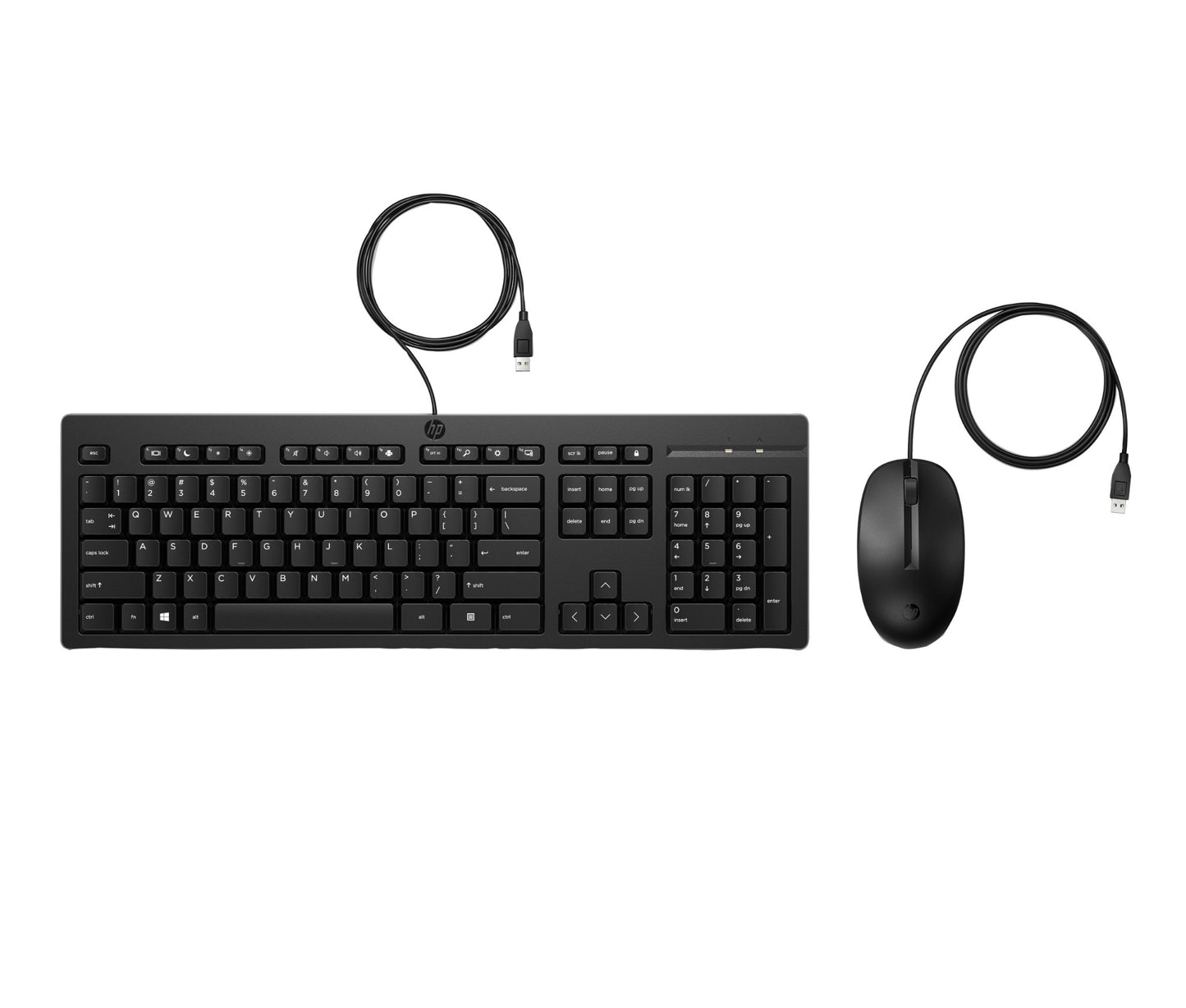 HP 225 Wired Keyboard & Mouse Combo