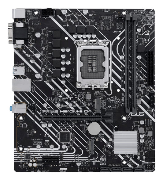 ASUS PRIME H610M-E D4-CSM Intel H610 LGA 1700 micro ATX Motherboard