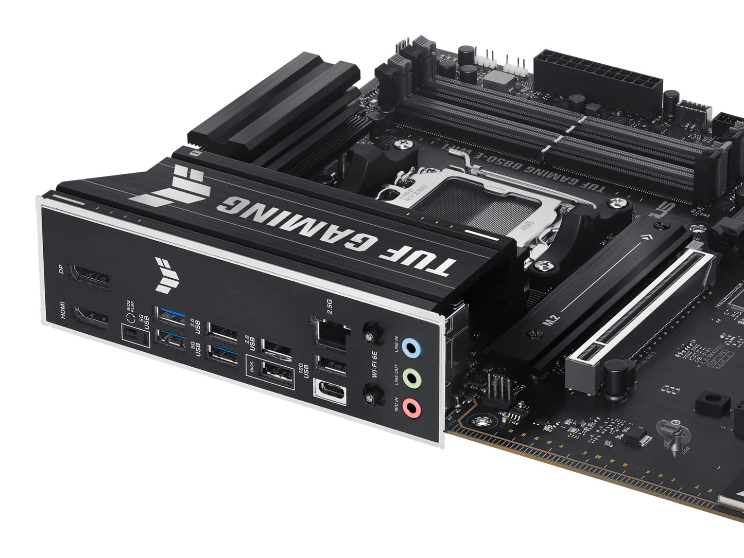 ASUS TUF GAMING B850-E WIFI AMD B850 Socket AM5 ATX Motherboard