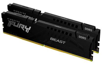 Kingston Technology FURY Beast 16GB DDR5 6000MT/s CL36 Desktop RAM (BBEK216)