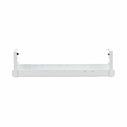 StarTech.com Under Desk Cable Management Tray, Length Adjustable Cable Organizer (White)