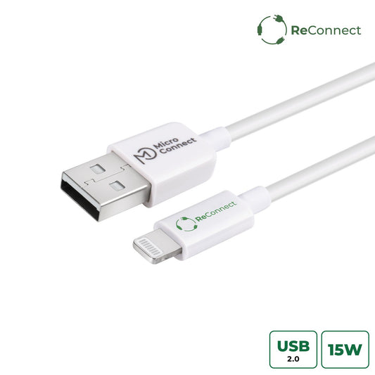 Microconnect ECO-LIGHTNING0.5 lightning cable 0.5 m White