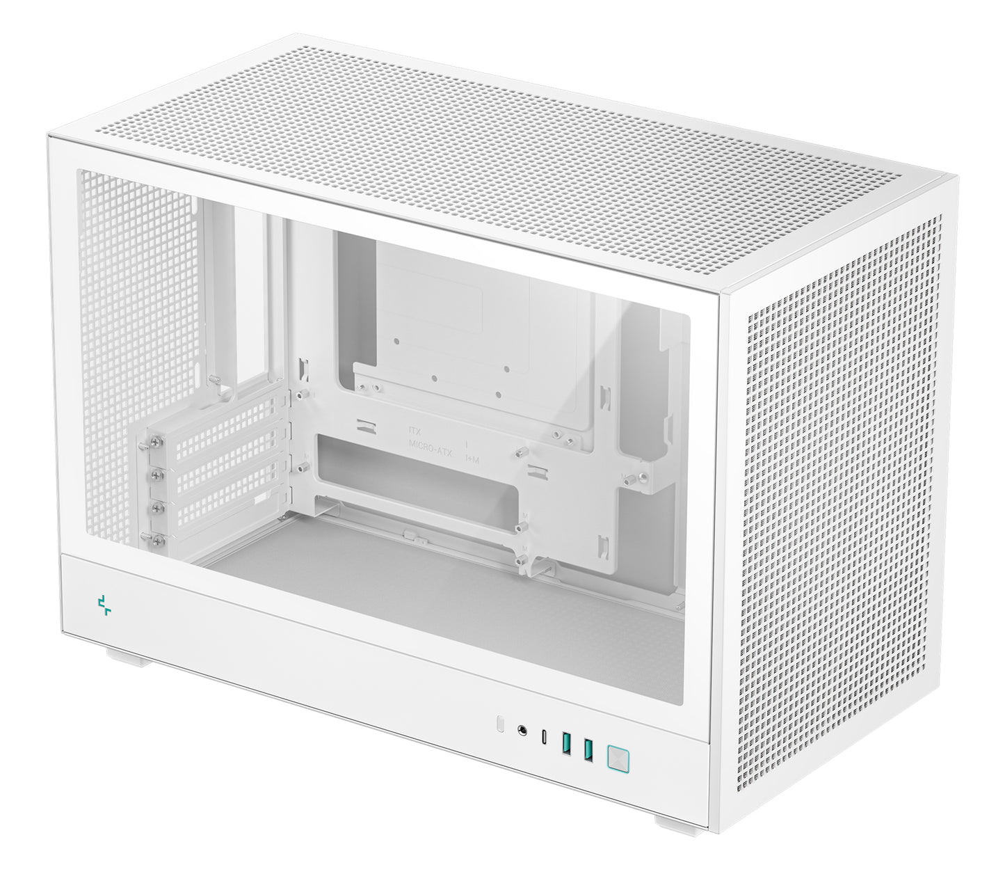 DeepCool CH260 WH Micro Tower White PC Case